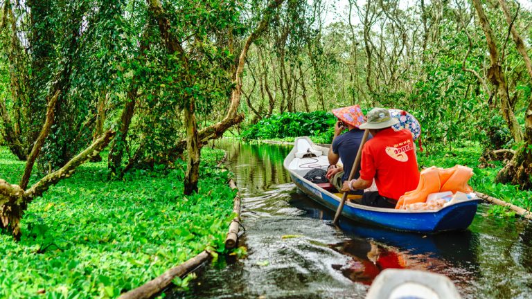 Chèo xuồng du lịch miền Tây