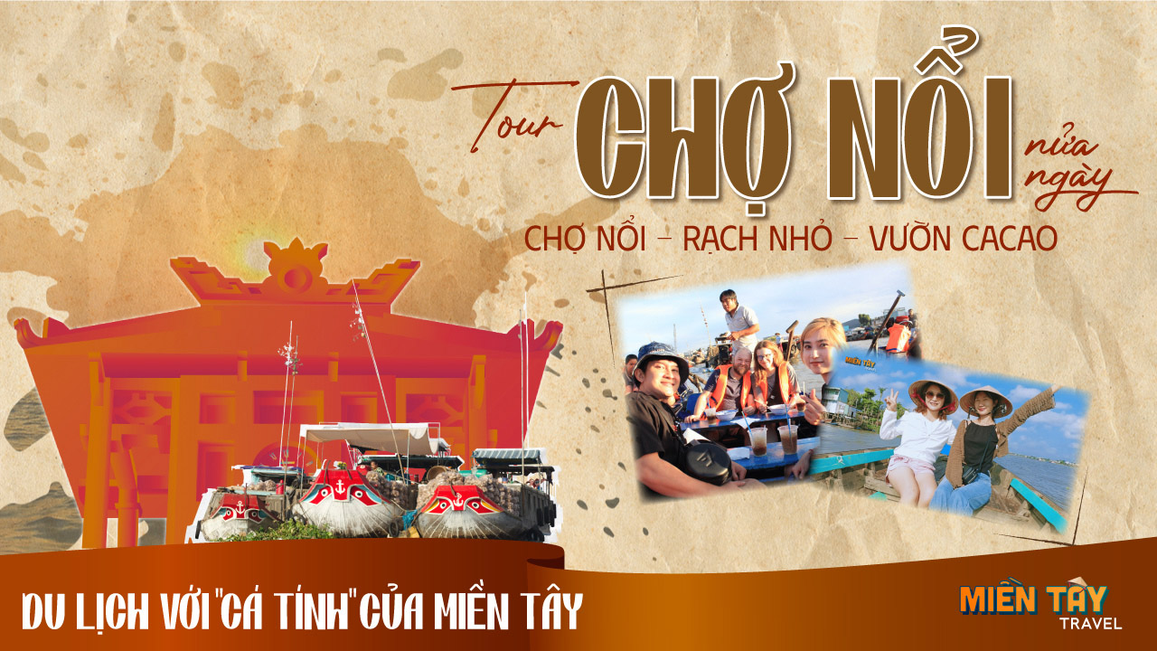 Tour chợ nổi Cái Răng nửa ngày